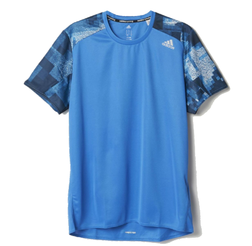 ADIDAS RESPONSE GRAPHIC PERFORMANCE RUNNING TOP