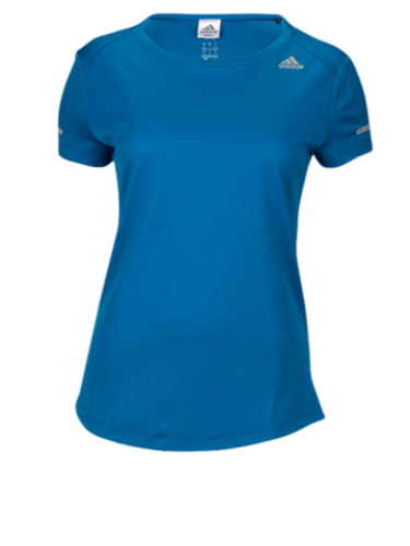 ADIDAS WOMENS CLIMALITE SEQUENCIALS PERFORMANCE RUNNING TEE SHIRT