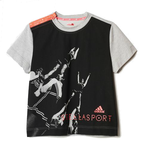 Stella McCartney By ADIDAS STELLASPORT Womens Active Wear T-Shirt Top SPORT