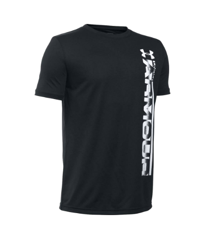 Under Armour Junior Sideline Big Logo Performance Tee Shirt