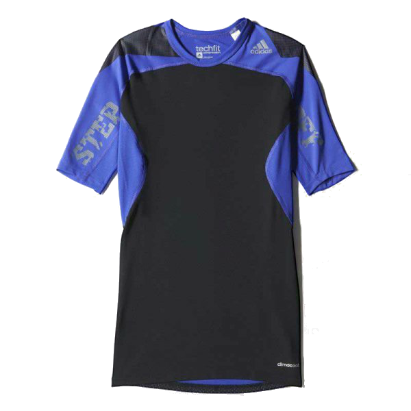 ADIDAS MENS TECHFIT COOL GRAPHIC PERFORMANCE TEE