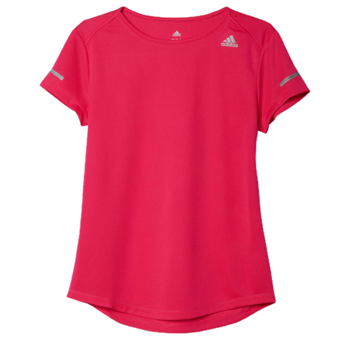 ADIDAS Womens Climalite Sequencials Performance Running Tee Shirt